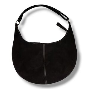 Old Navy Brown Suede Hobo Shoulder Bag